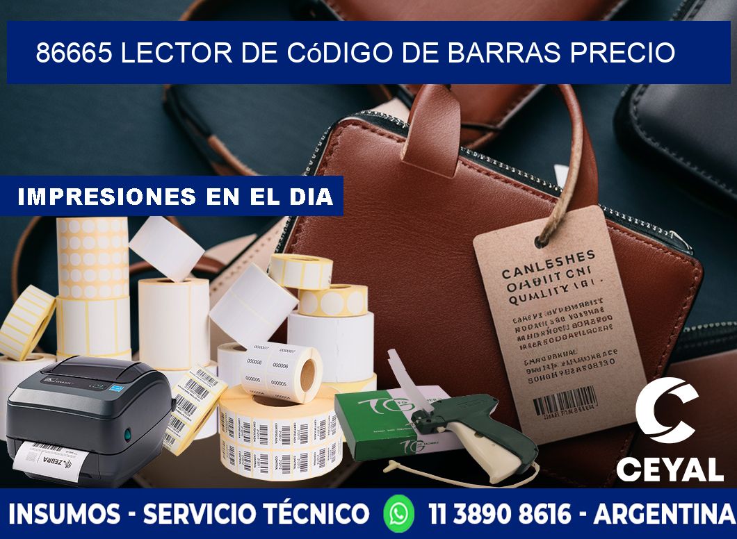 86665 Lector de código de barras precio