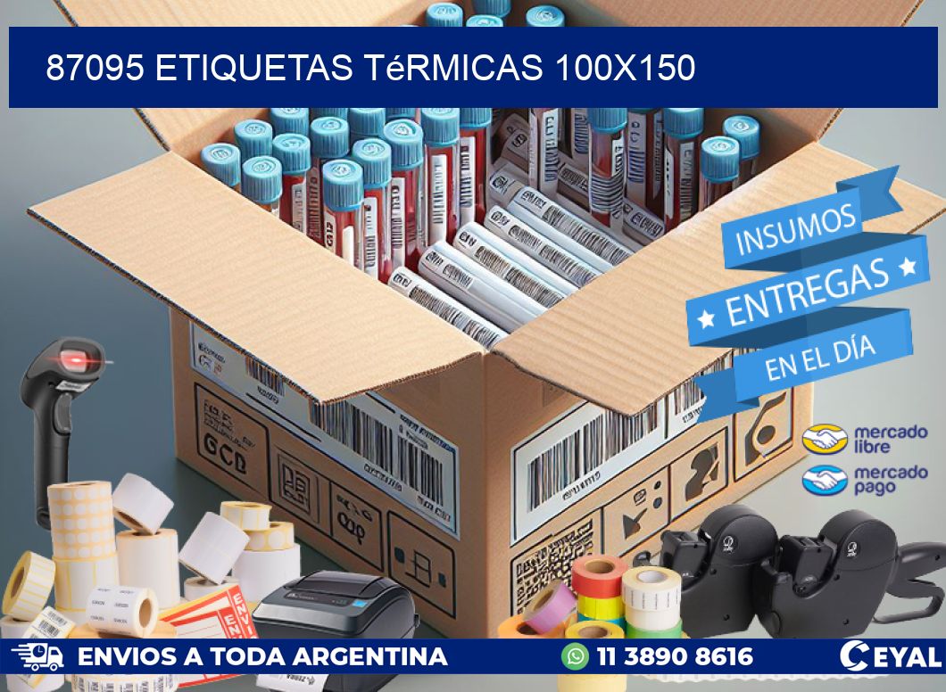 87095 etiquetas térmicas 100x150