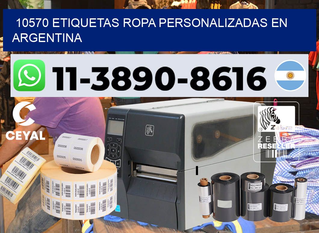 10570 Etiquetas ropa personalizadas en Argentina
