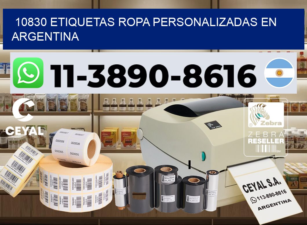 10830 Etiquetas ropa personalizadas en Argentina