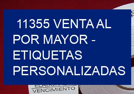 11355 Venta al Por Mayor - Etiquetas Personalizadas