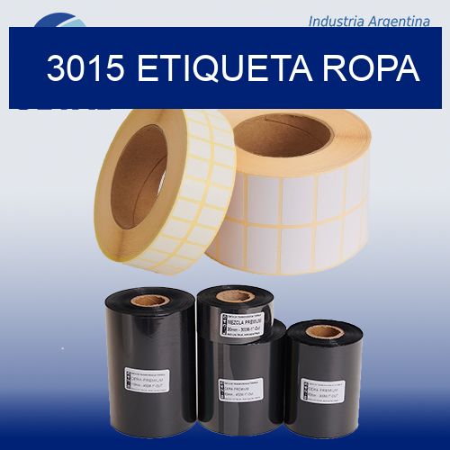 3015 etiqueta ropa