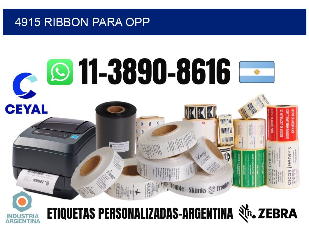 4915 ribbon para opp