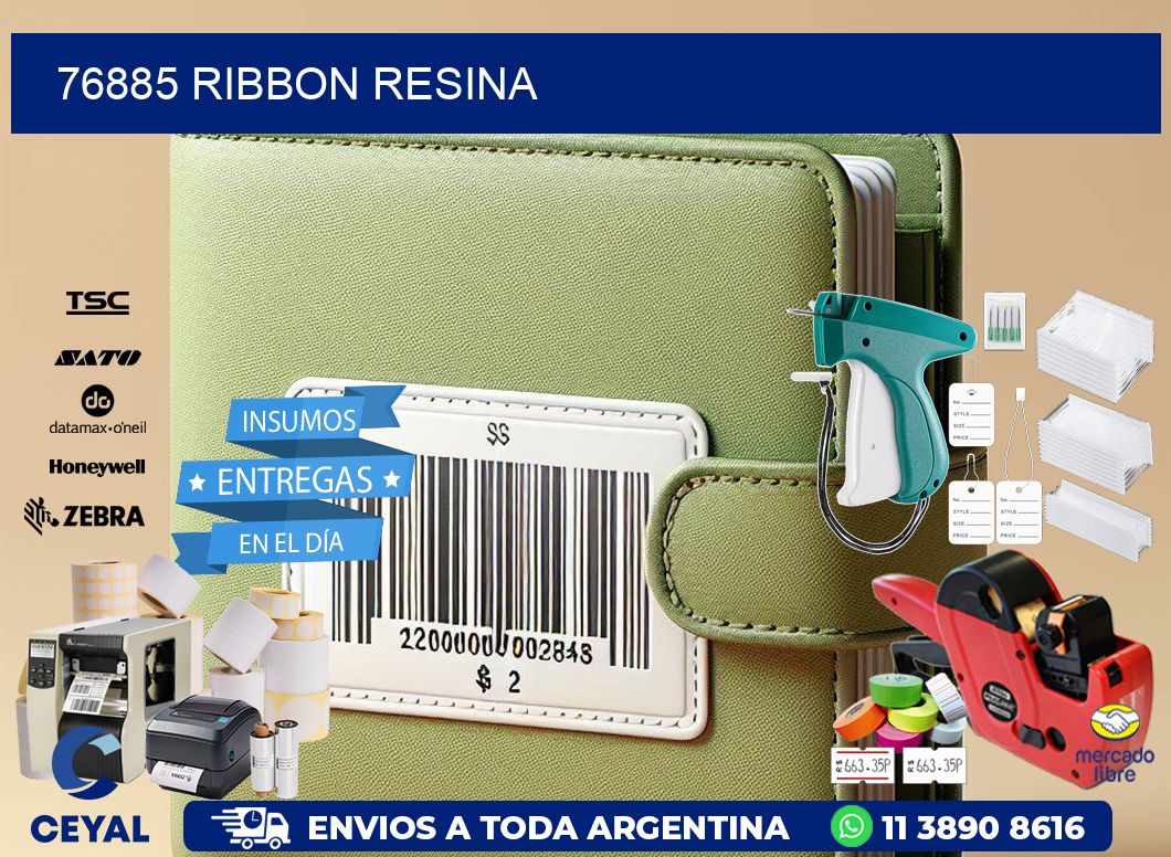 76885 ribbon resina