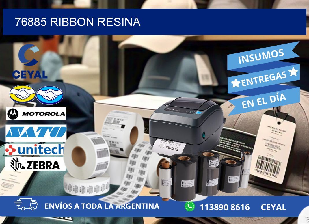 76885 ribbon resina
