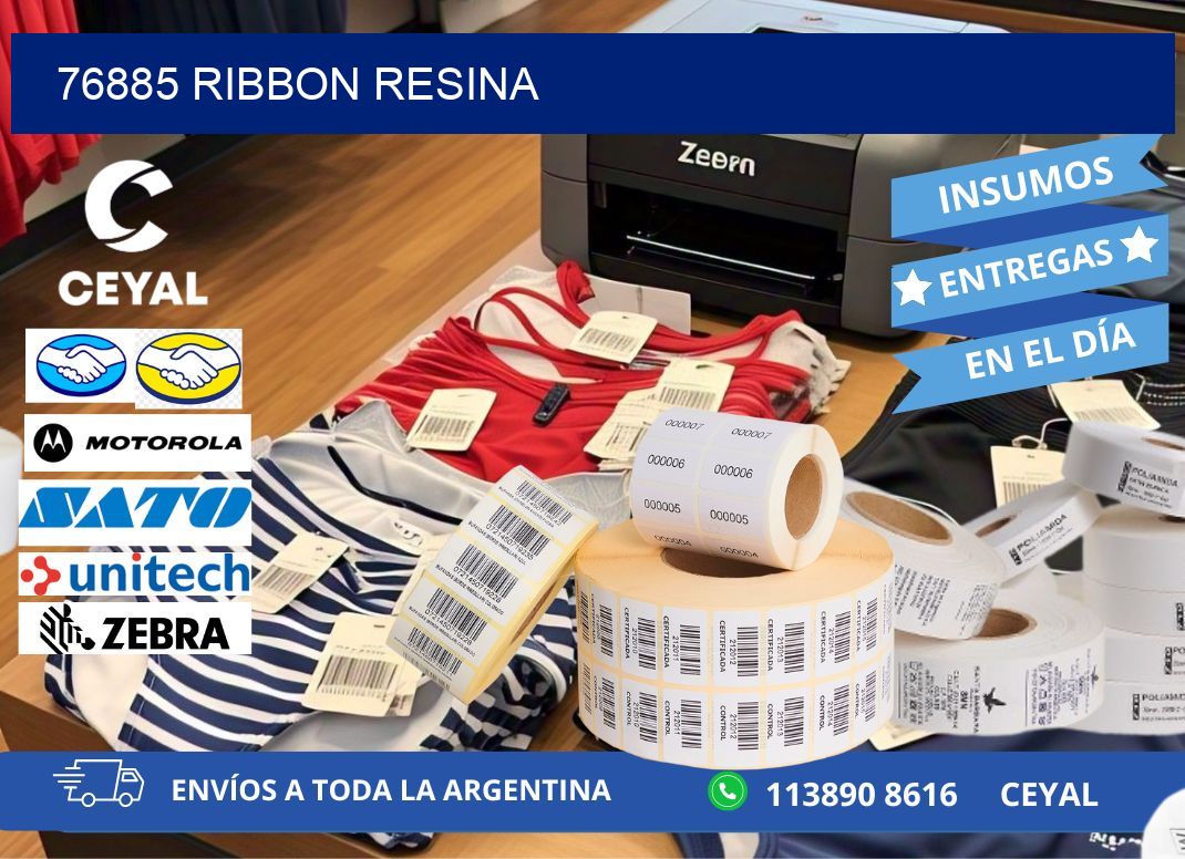 76885 ribbon resina