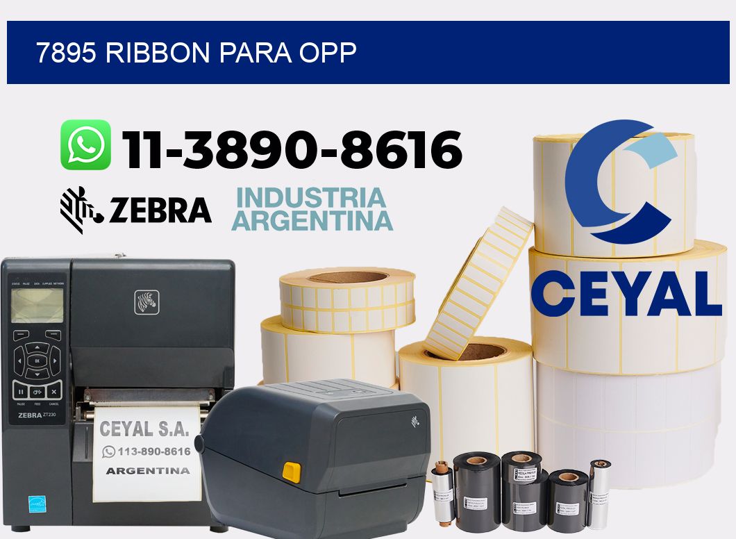 7895 ribbon para opp