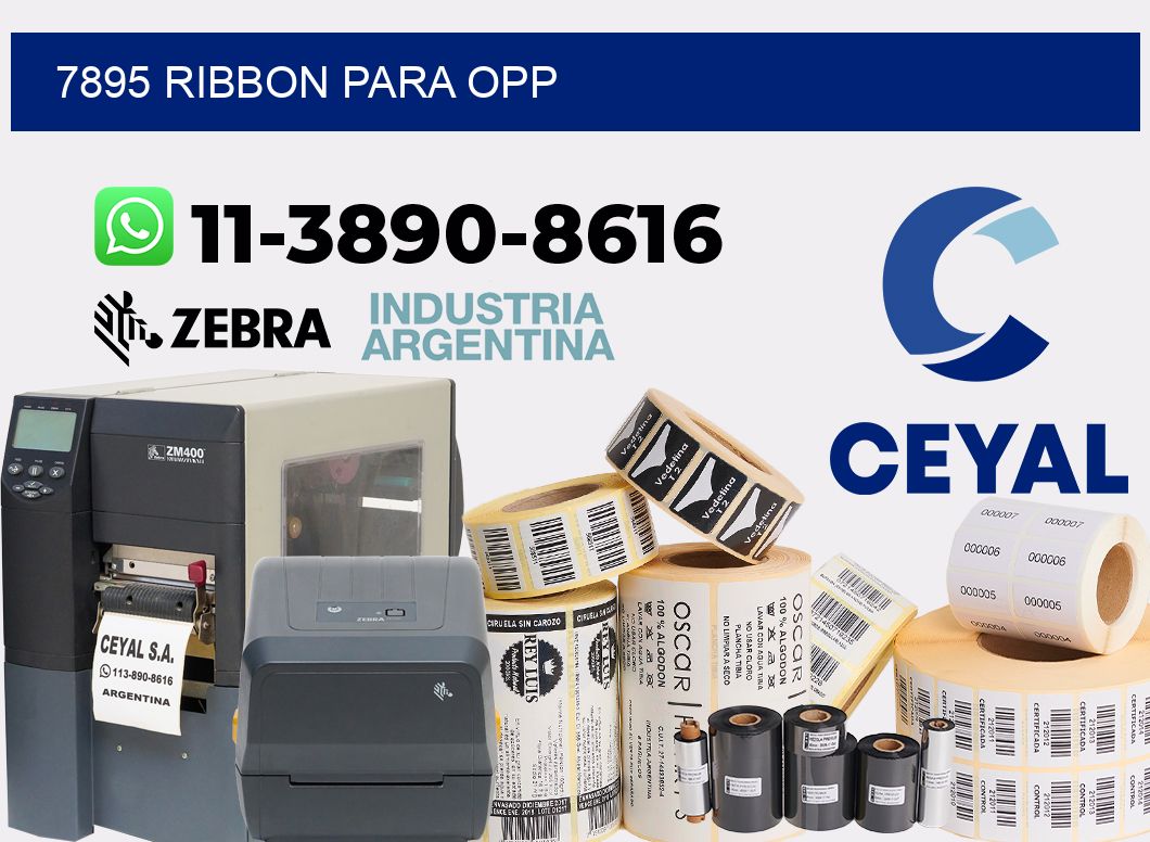 7895 ribbon para opp
