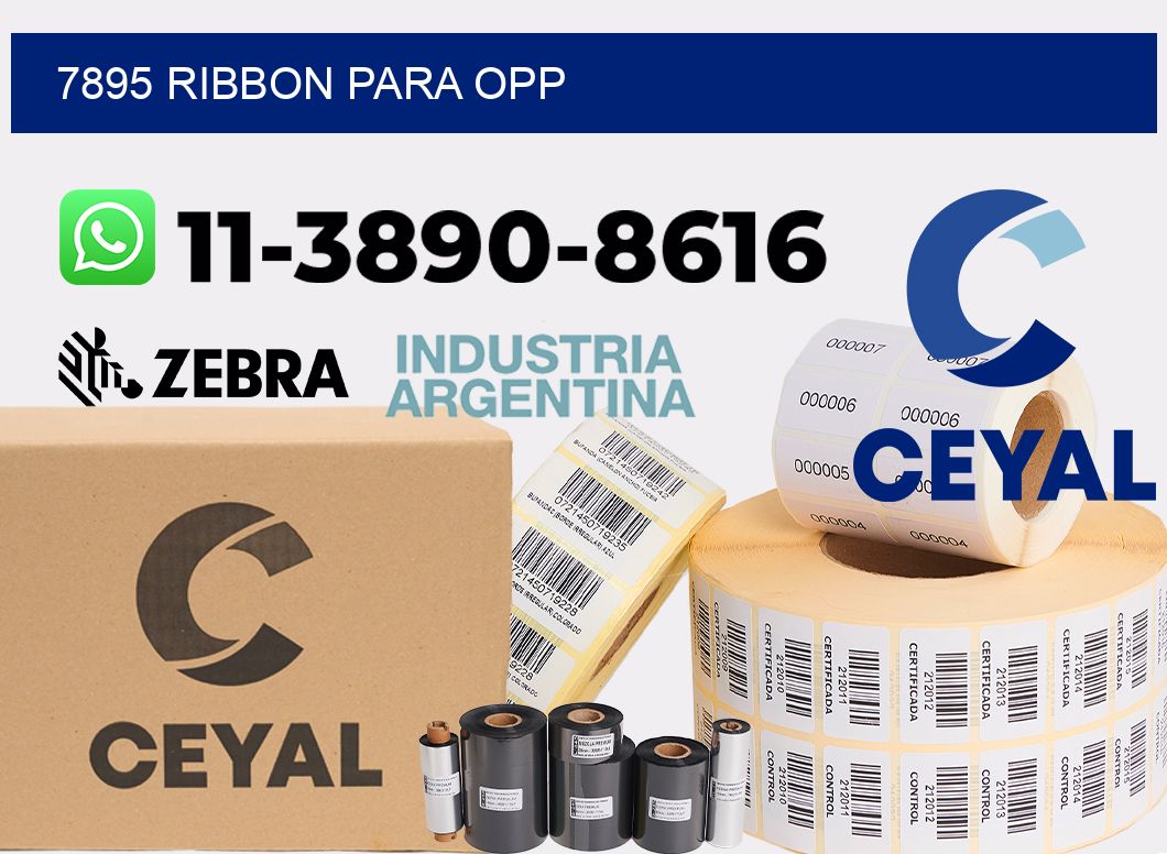 7895 ribbon para opp