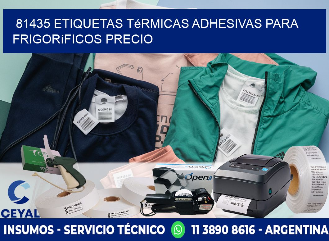 81435 etiquetas térmicas adhesivas para frigoríficos precio