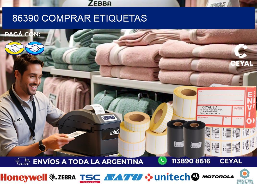 86390 comprar etiquetas