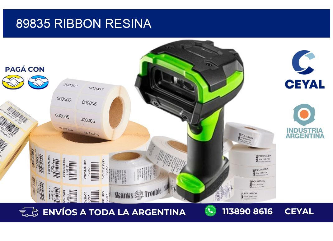 89835 ribbon resina