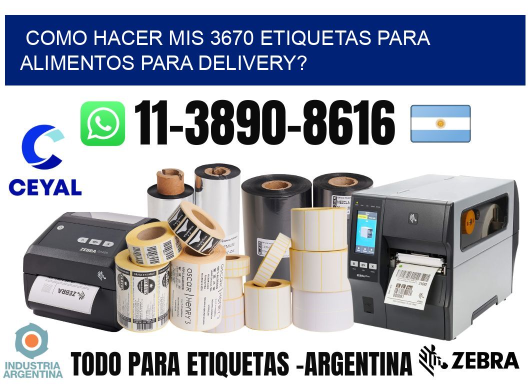 como hacer mis 3670 etiquetas para alimentos para delivery?