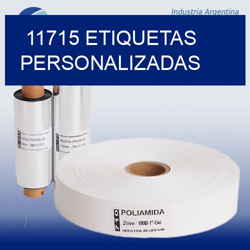 11715 etiquetas personalizadas