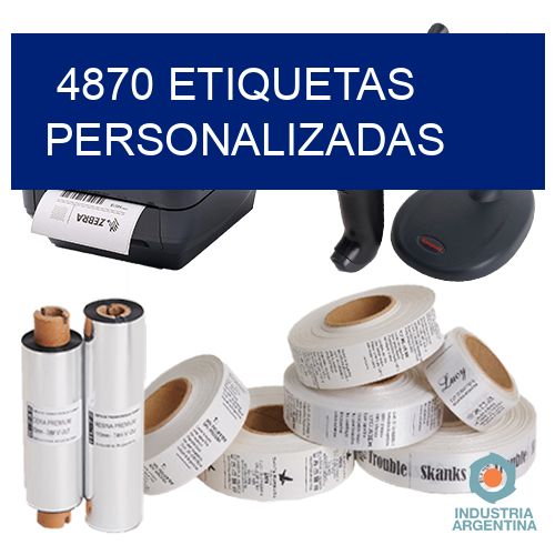 4870 etiquetas personalizadas