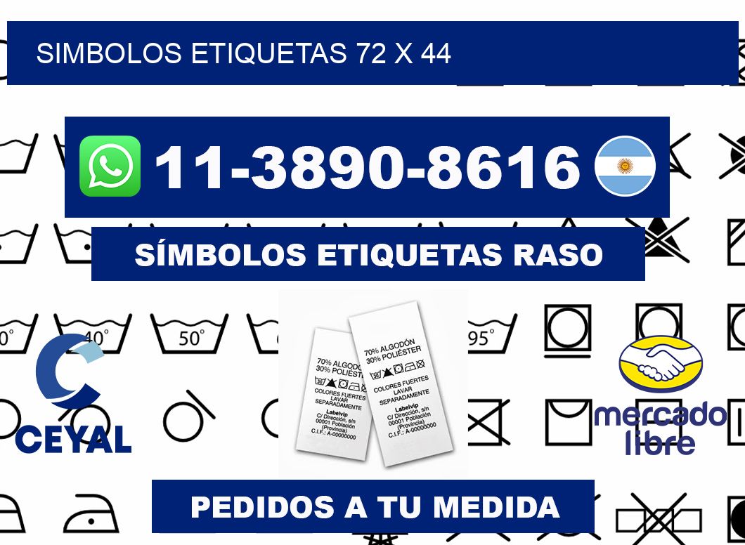 SIMBOLOS ETIQUETAS 72 x 44