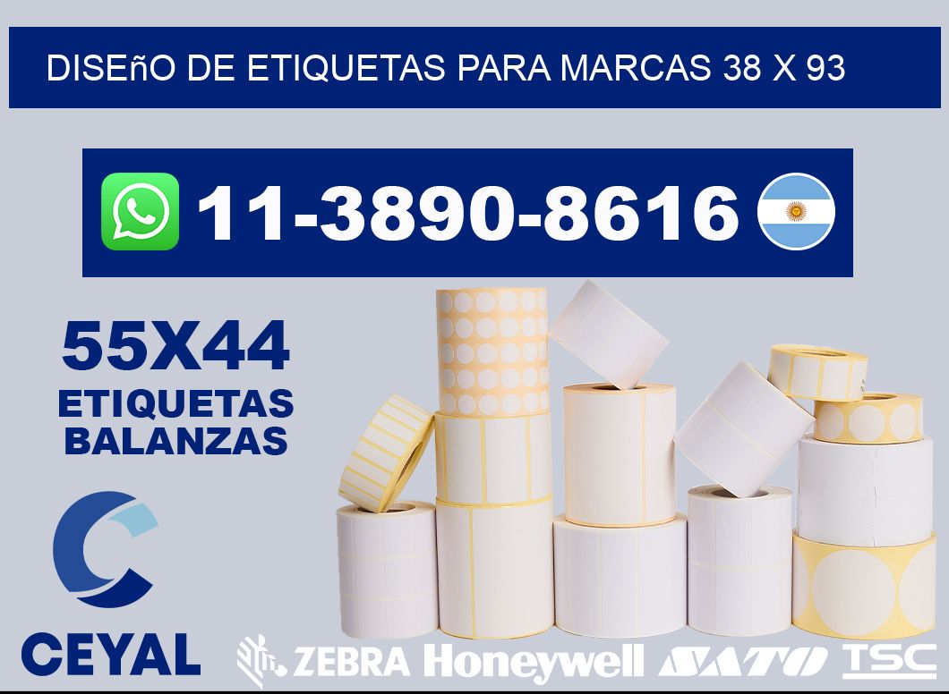 diseño de etiquetas para marcas 38 x 93