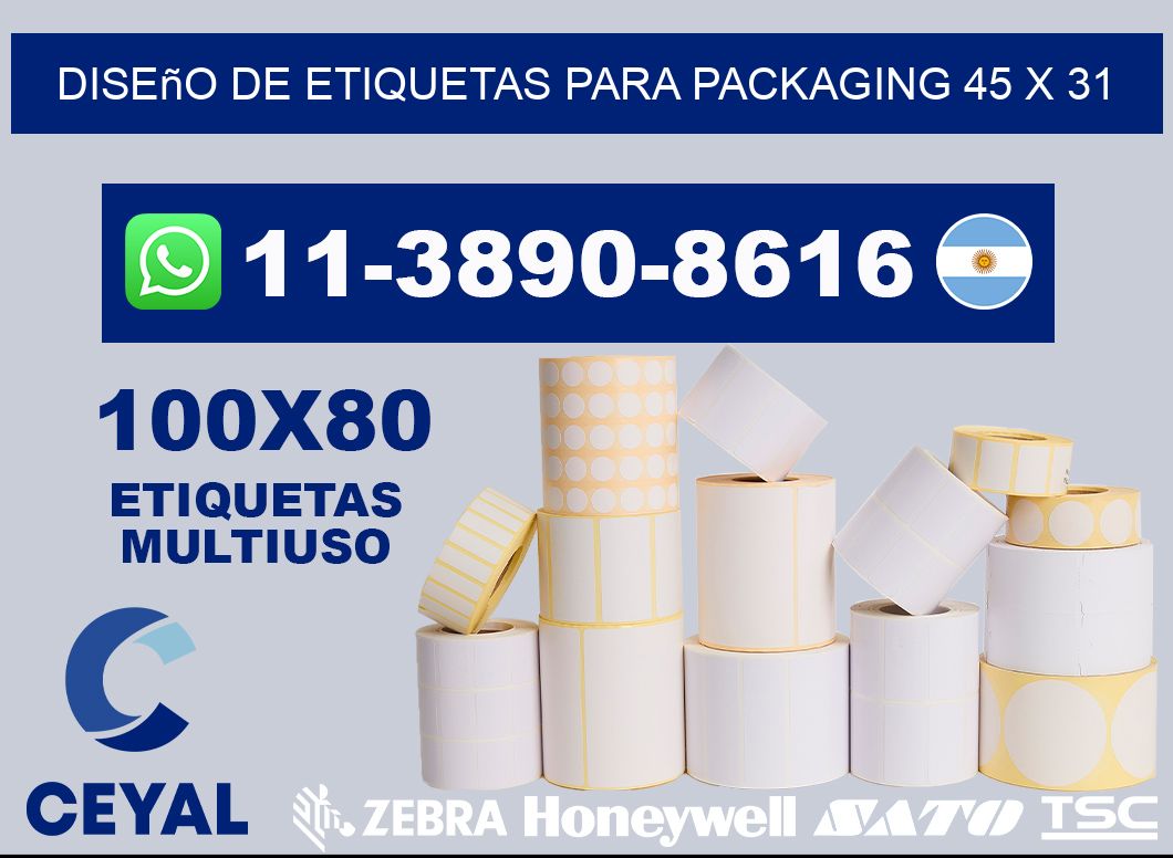 diseño de etiquetas para packaging 45 x 31