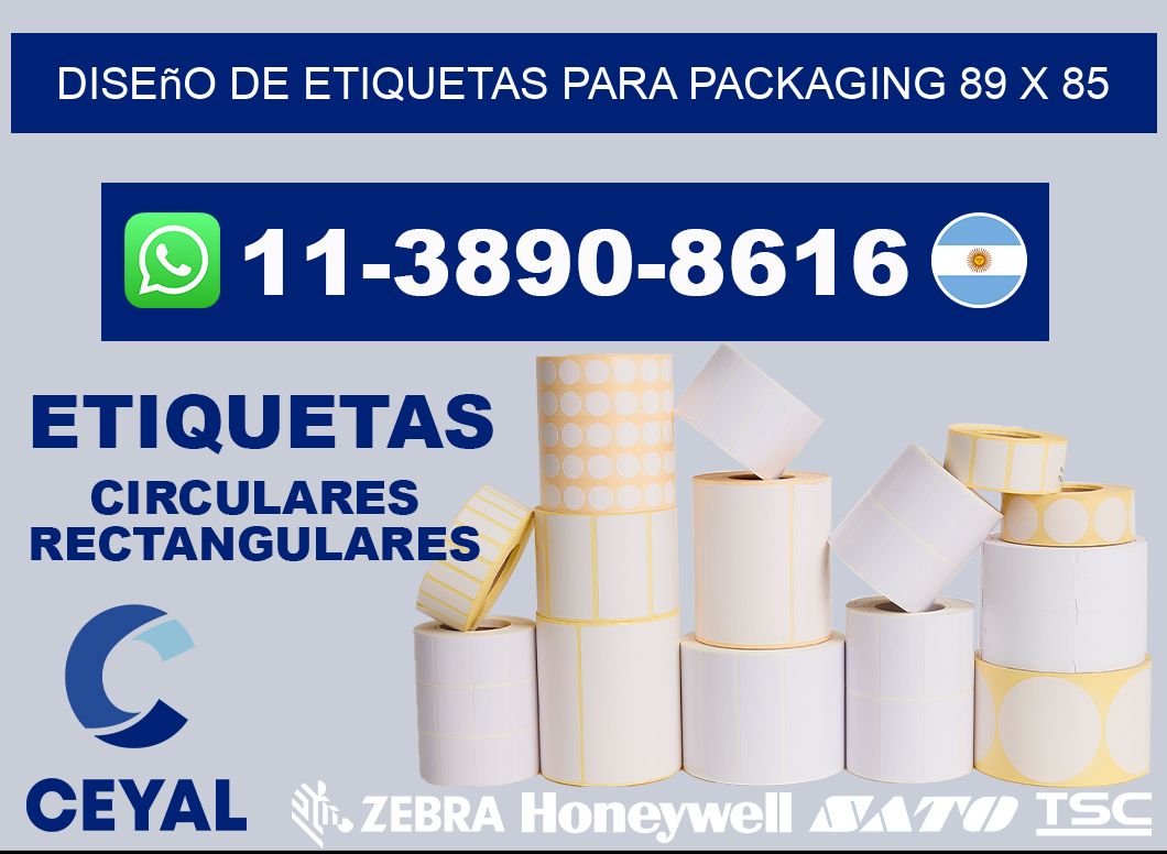 diseño de etiquetas para packaging 89 x 85