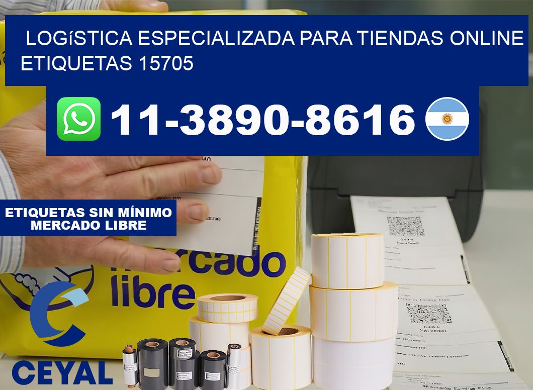 Logística especializada para tiendas online etiquetas 15705