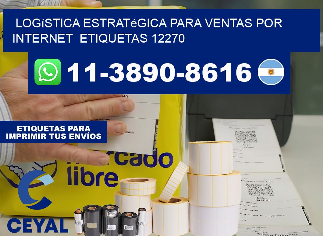 Logística estratégica para ventas por internet  etiquetas 12270
