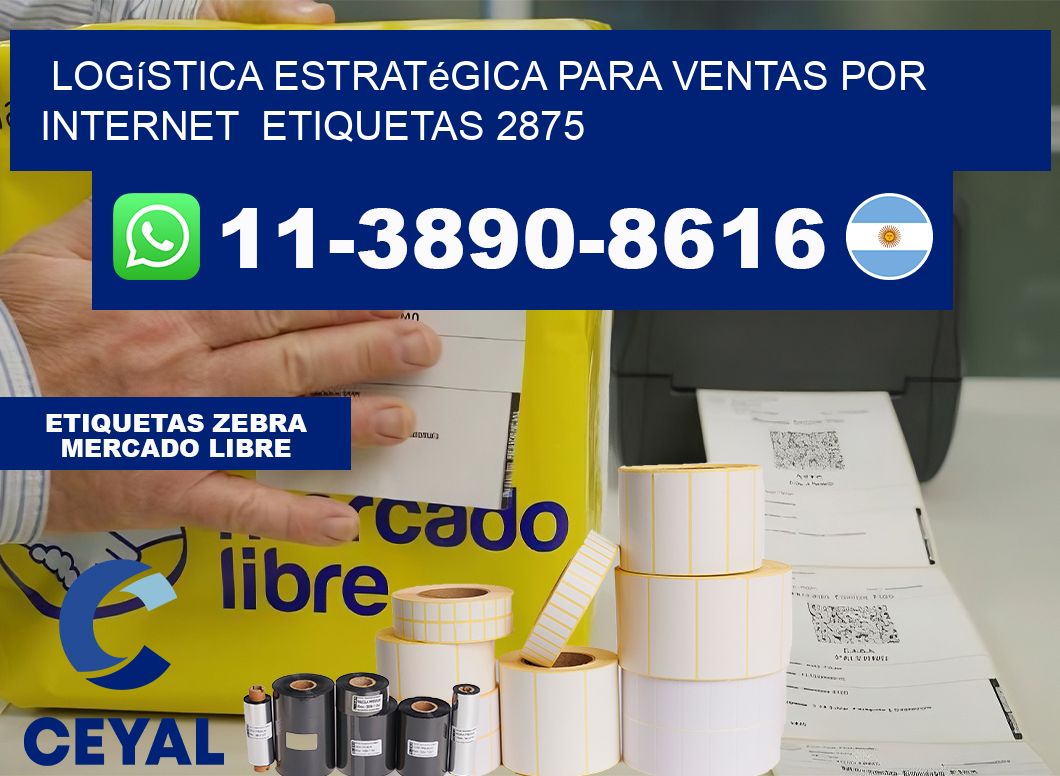 Logística estratégica para ventas por internet  etiquetas 2875