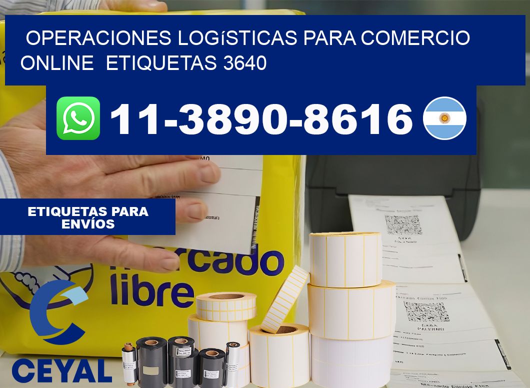 Operaciones logísticas para comercio online  etiquetas 3640