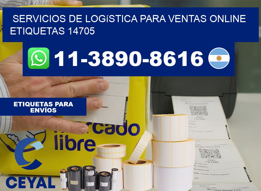 Servicios de logística para ventas online  etiquetas 14705