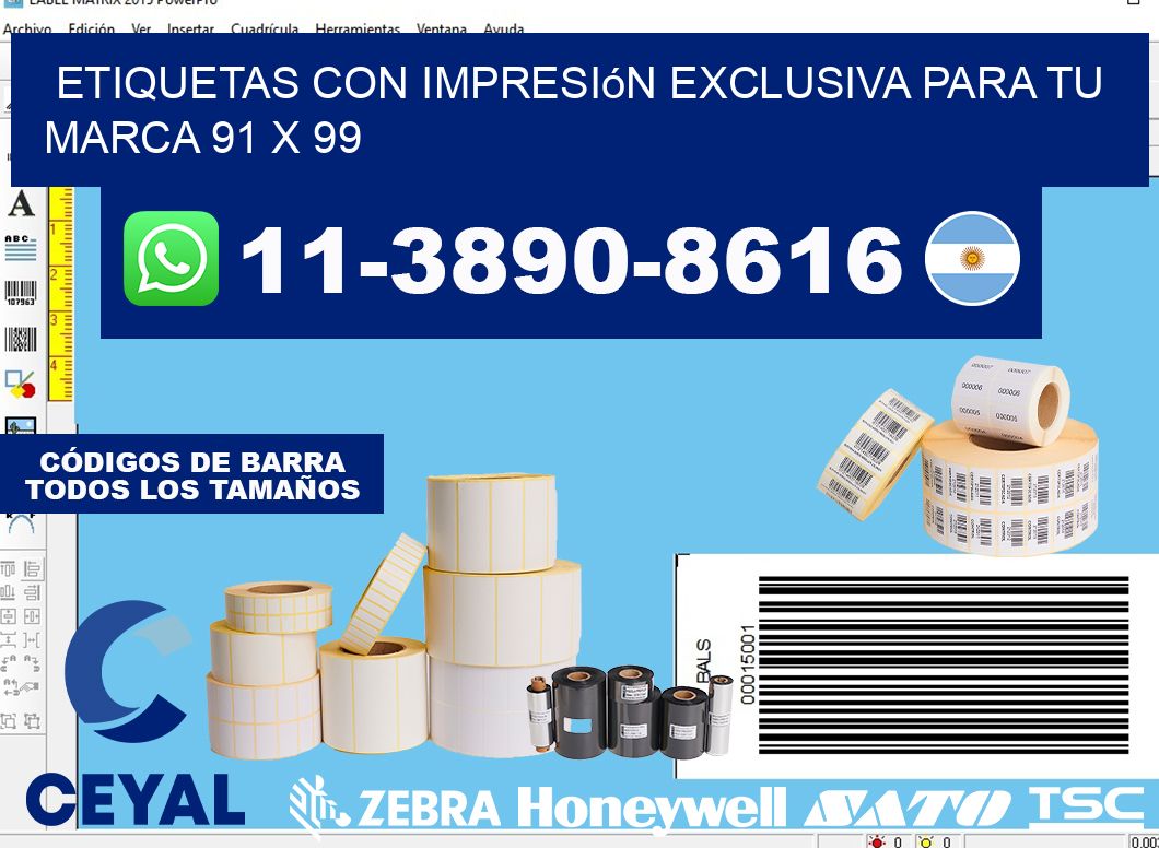etiquetas con impresión exclusiva para tu marca 91 x 99