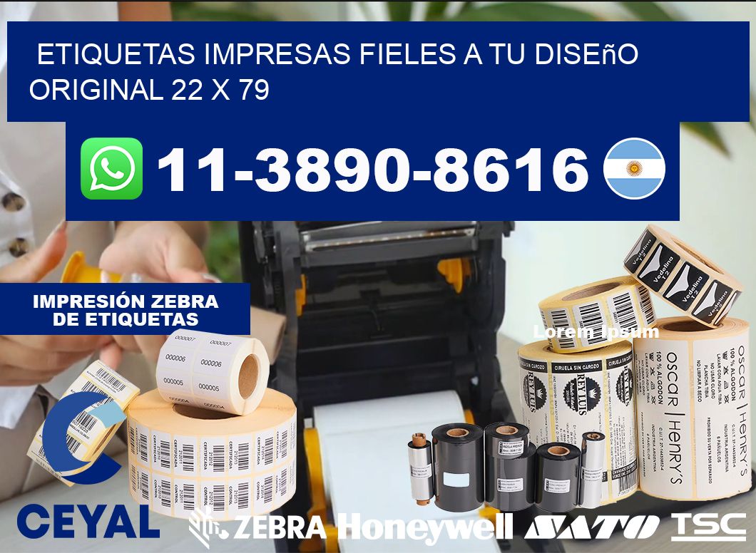etiquetas impresas fieles a tu diseño original 22 x 79
