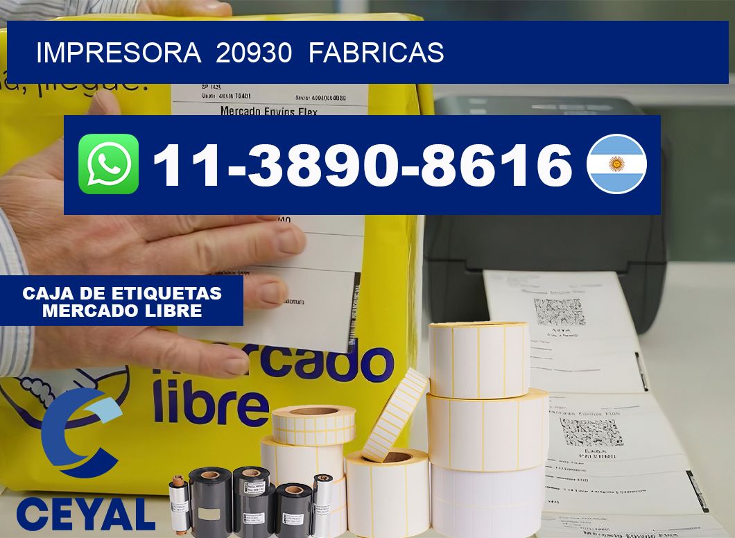 impresora  20930  fabricas