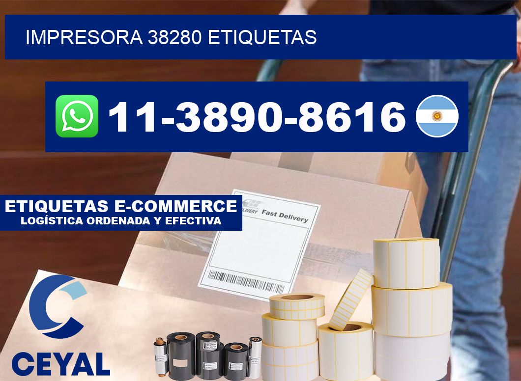 impresora 38280 etiquetas