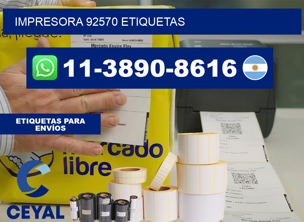 impresora 92570 etiquetas