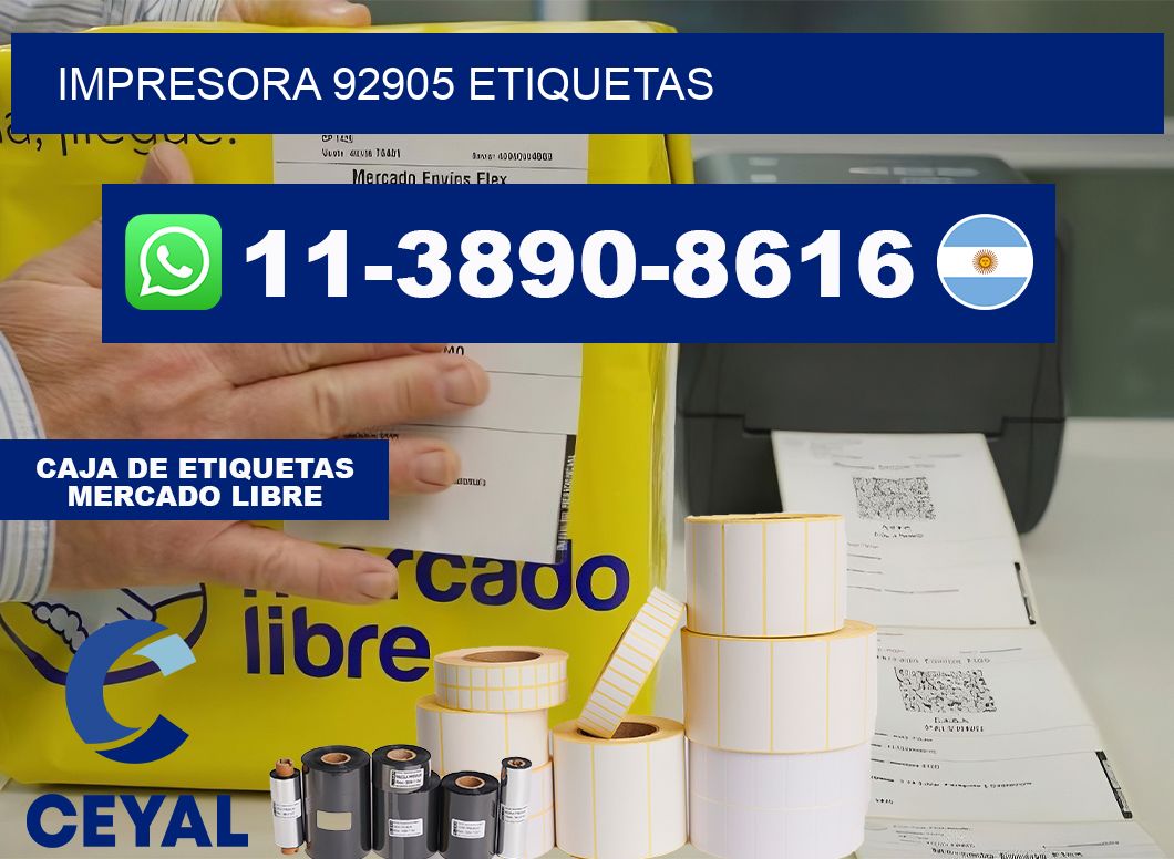 impresora 92905 etiquetas