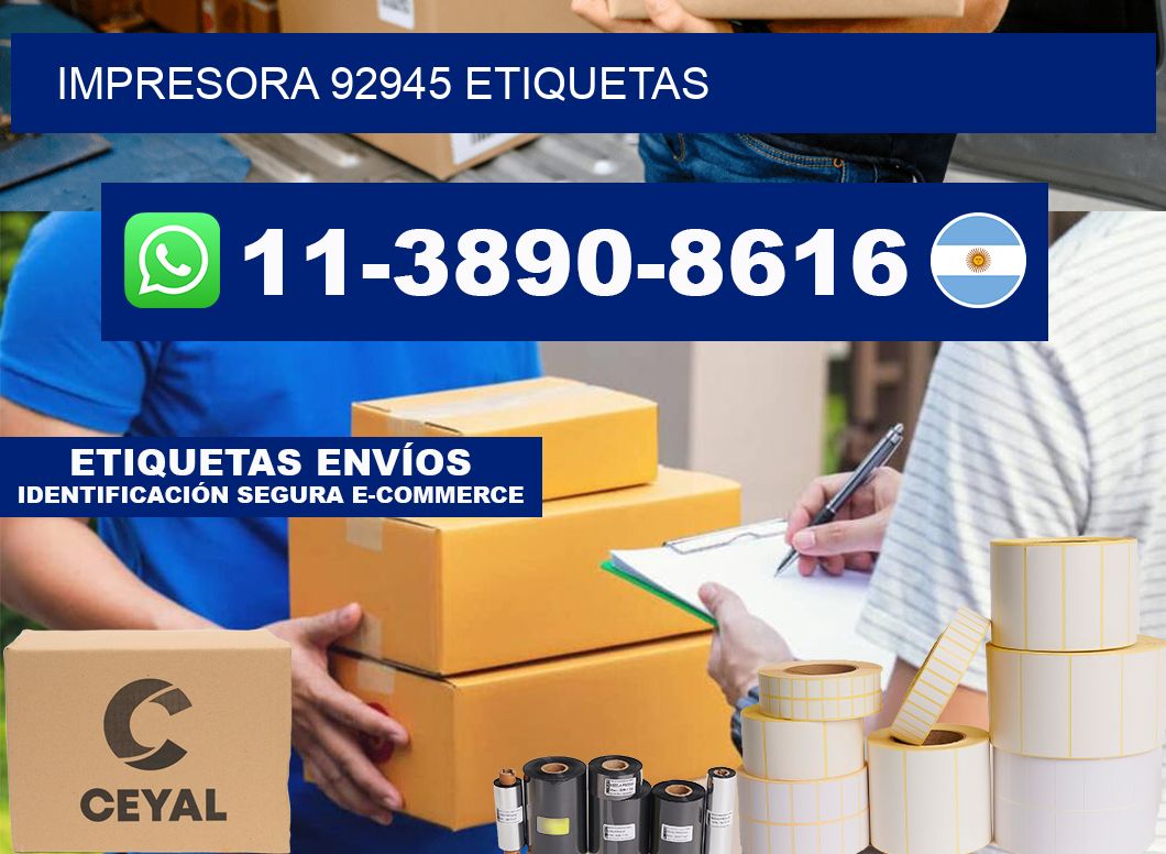 impresora 92945 etiquetas