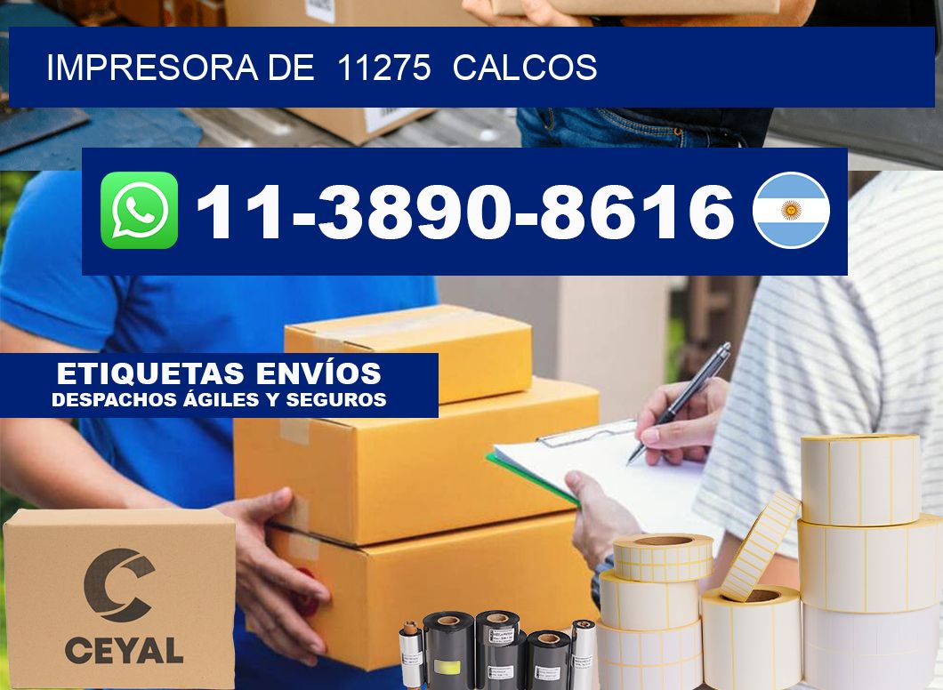 impresora de 11275 calcos
