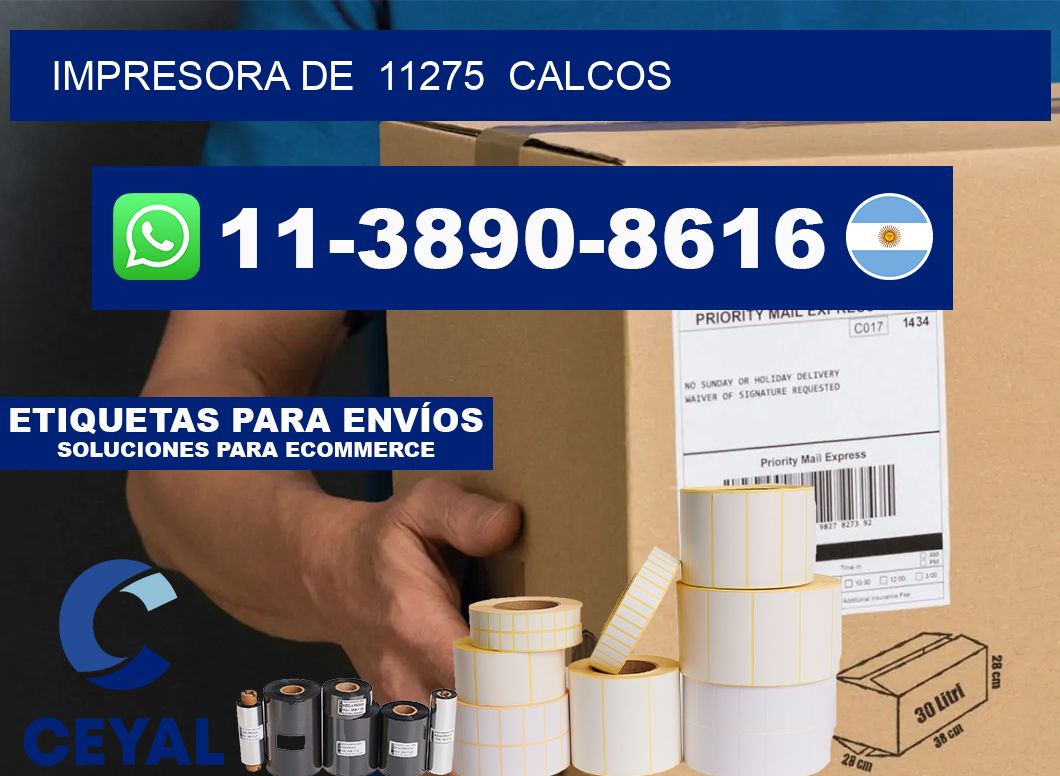 impresora de 11275 calcos
