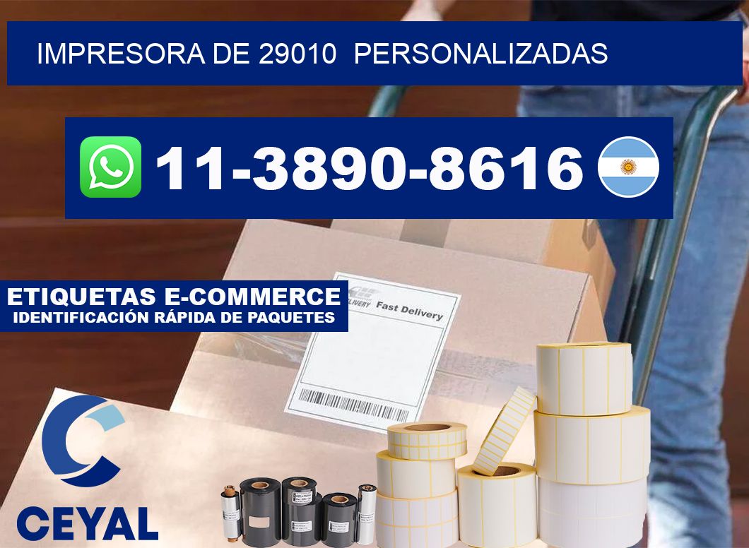 impresora de 29010  personalizadas