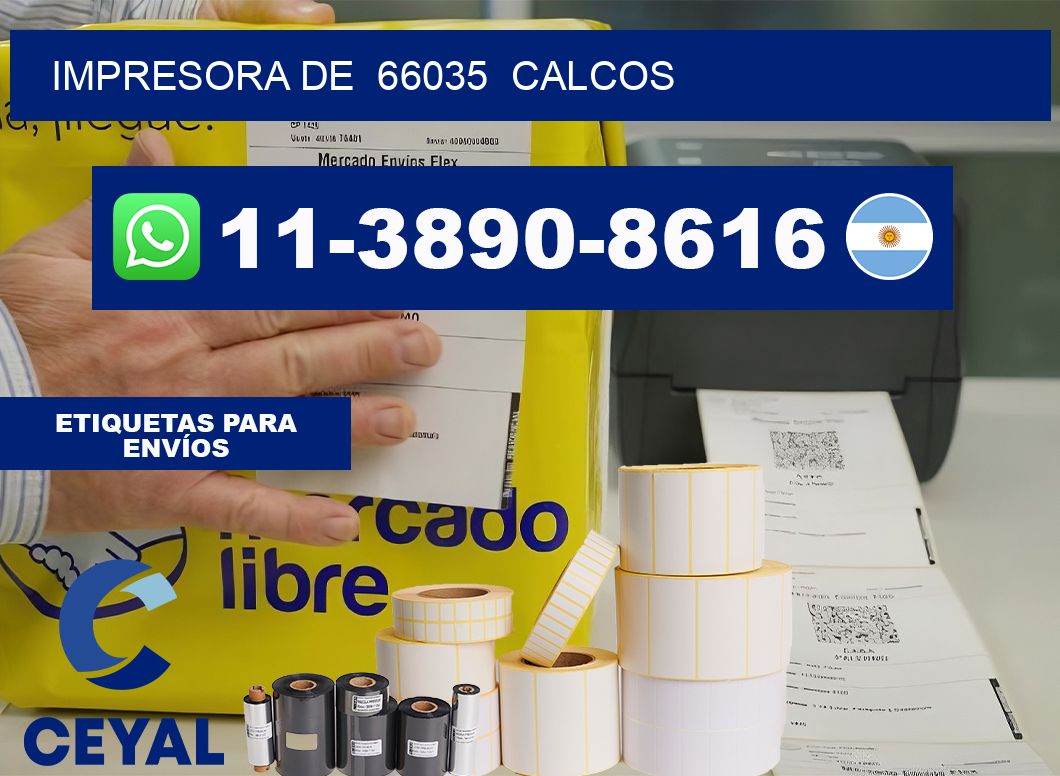 impresora de  66035  calcos