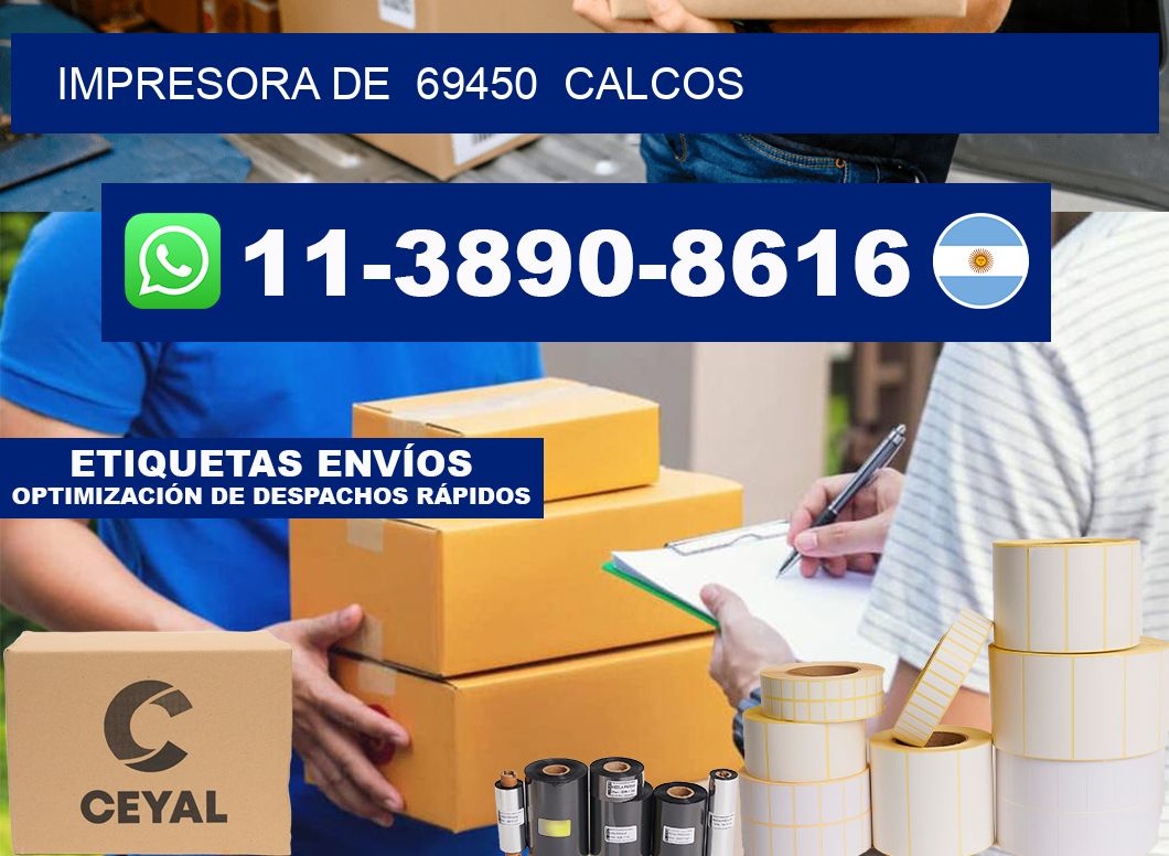 impresora de  69450  calcos