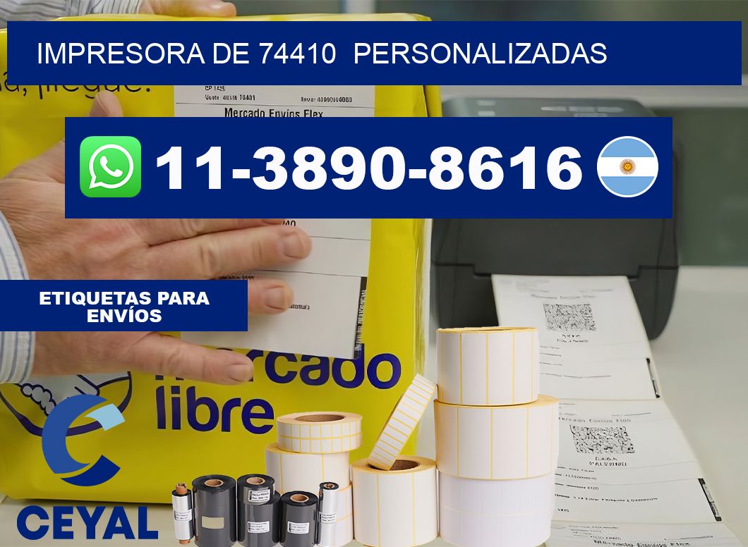 impresora de 74410 personalizadas