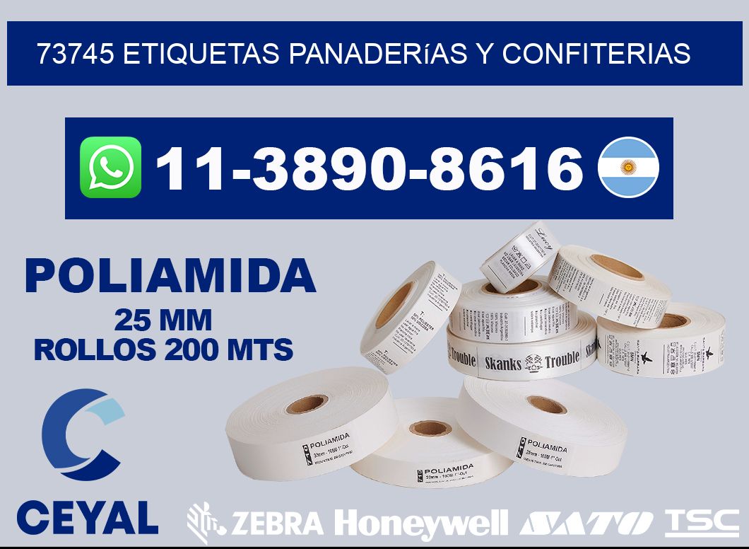 73745 etiquetas panaderías y confiterias
