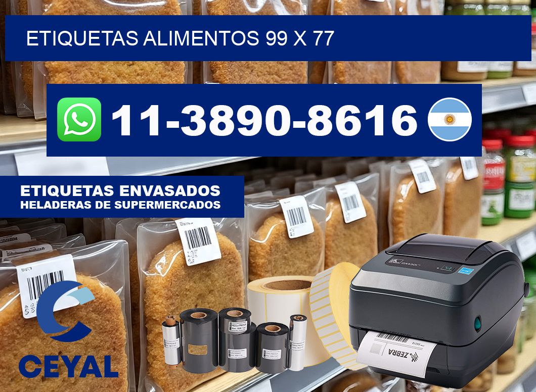Etiquetas alimentos 99 x 77