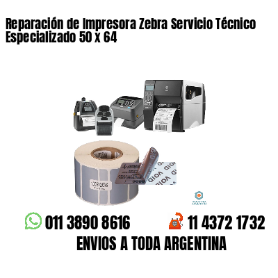 Reparación de Impresora Zebra Servicio Técnico Especializado 50 x 64