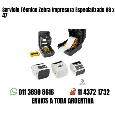 Servicio Técnico Zebra Impresora Especializado 88 x 47