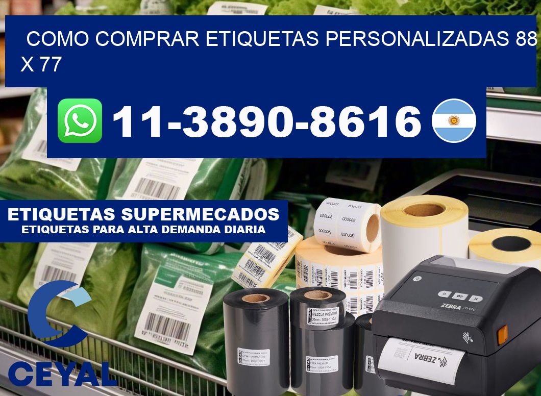 como comprar etiquetas personalizadas 88 x 77
