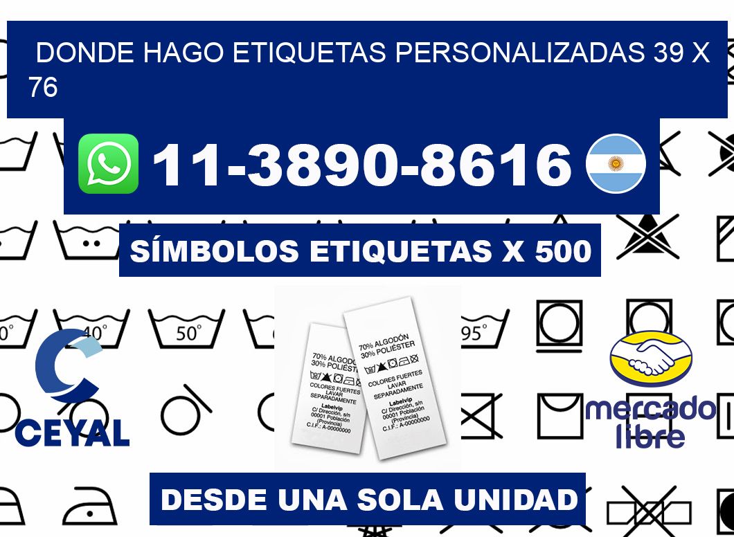 donde hago etiquetas personalizadas 39 x 76