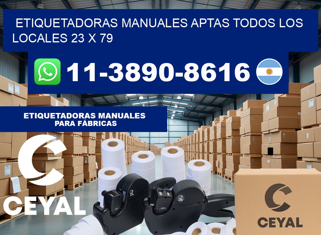 etiquetadoras manuales aptas todos los locales 23 x 79