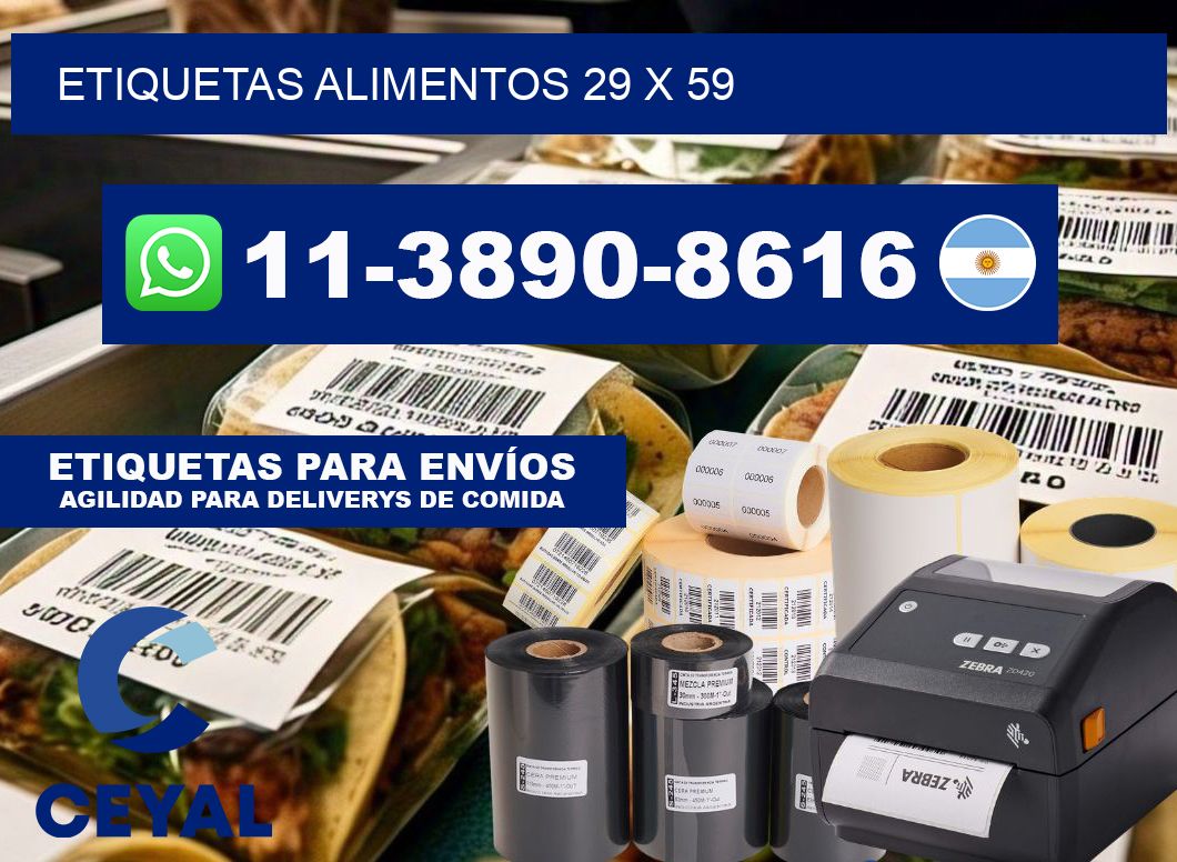 etiquetas alimentos 29 x 59
