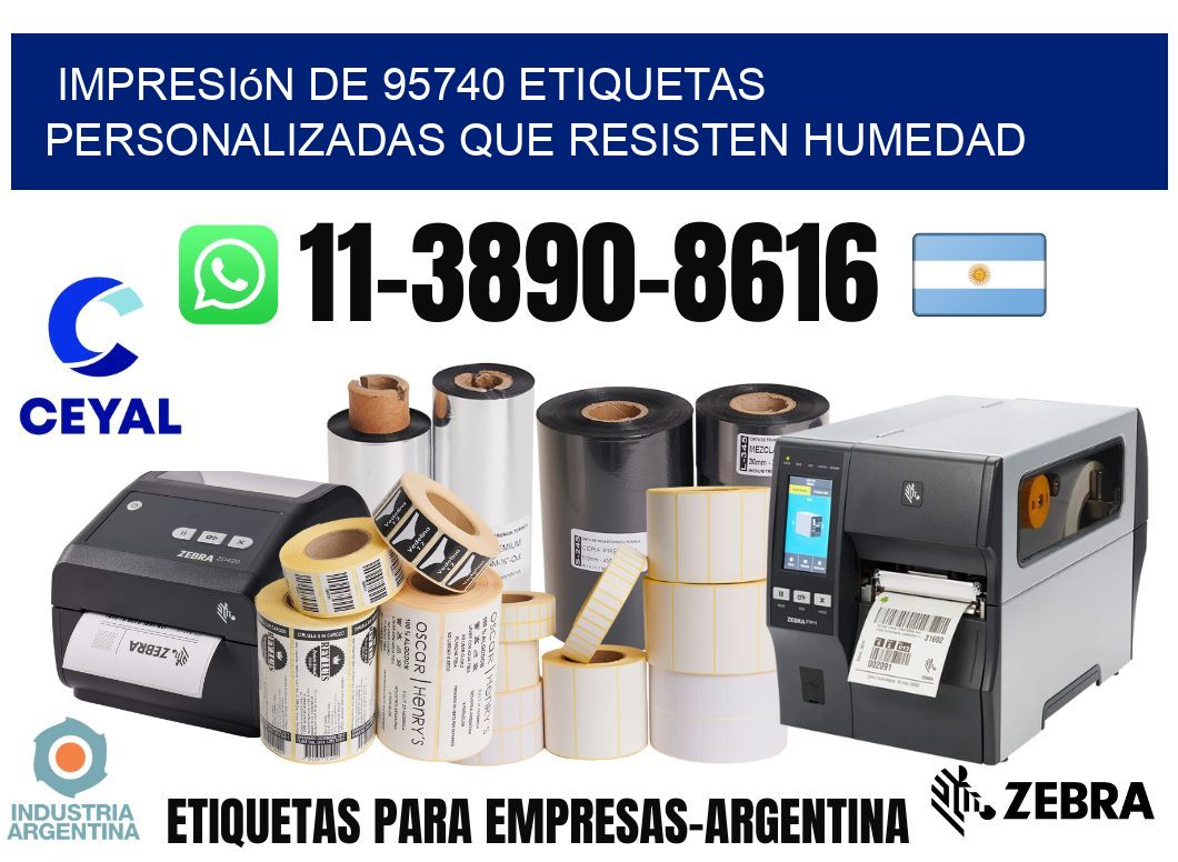 impresión de 95740 etiquetas personalizadas que resisten humedad